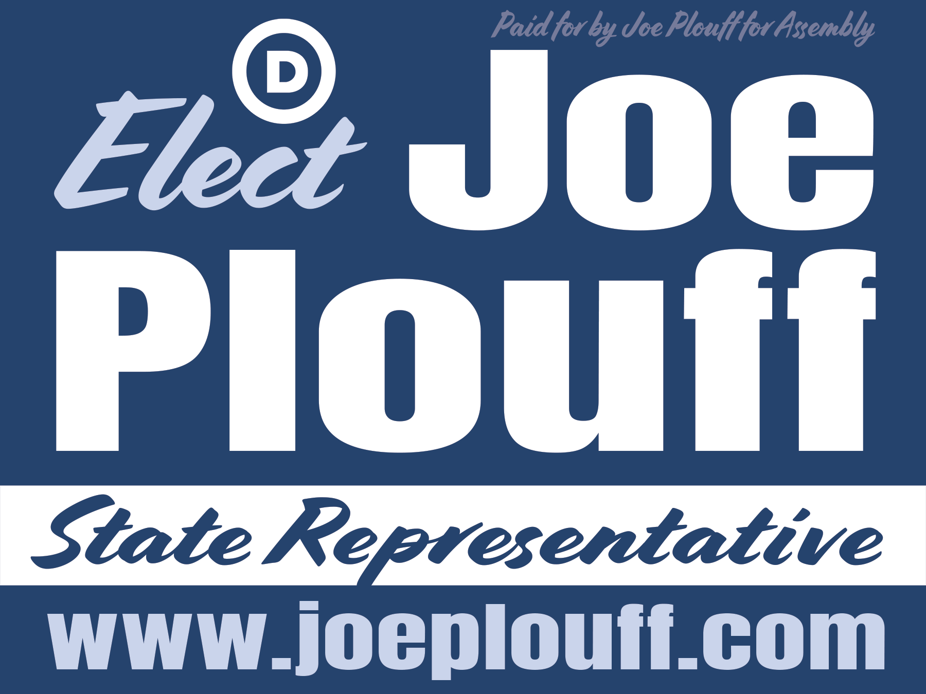 Elect Joe Plouff